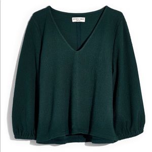 Madewell texture & thread blouse